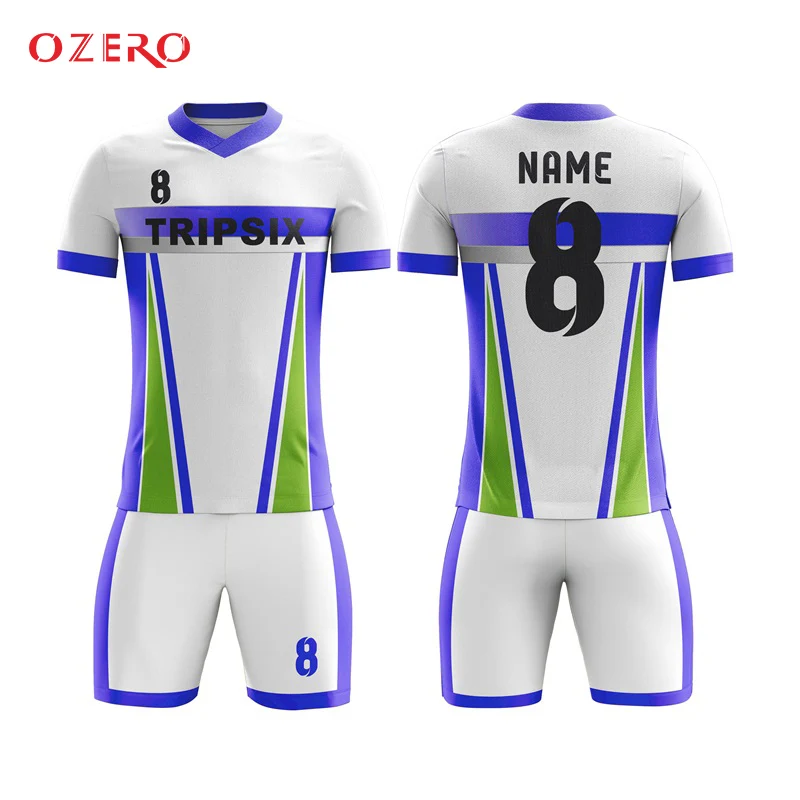 Новые мужские футбольные Трикотажные изделия на заказ сублимационный набор|soccer