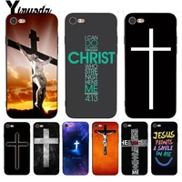 oriwood bible jesus christ christian cross painted phone case for iphone 13 x 8 7 6 6s plus x 5 5s se xr xs xsmax