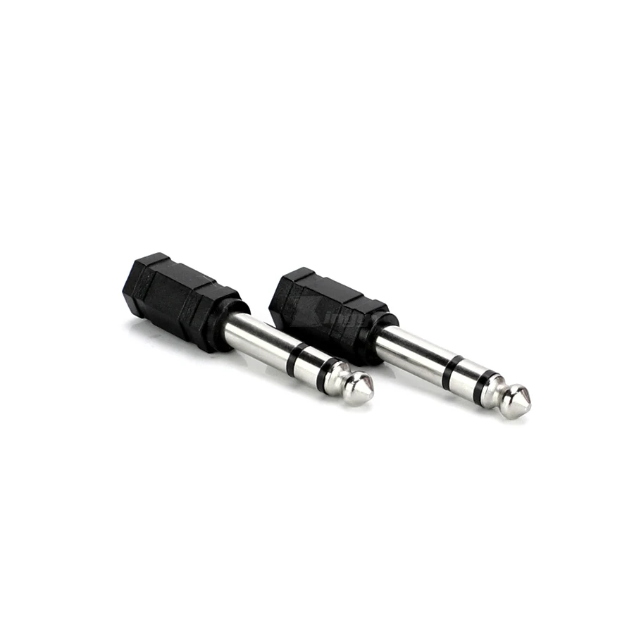4 шт. стереоадаптер со штекером 6 5 мм 1/4 дюйма на гнездо 3 мм|3.5mm male to female|jack femalejack stereo