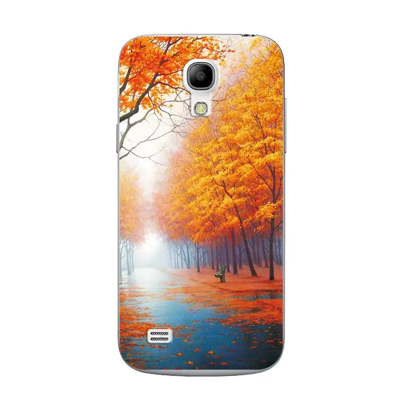 W77 Мягкая Силиконовая обложка чехол для samsung Galaxy S4 Mini/S4Mini GT-I9190 i9195 i9192 картина TPU с рисунком Сердце чехол в виде ракушки 4,3 дюймов - Цвет: W77