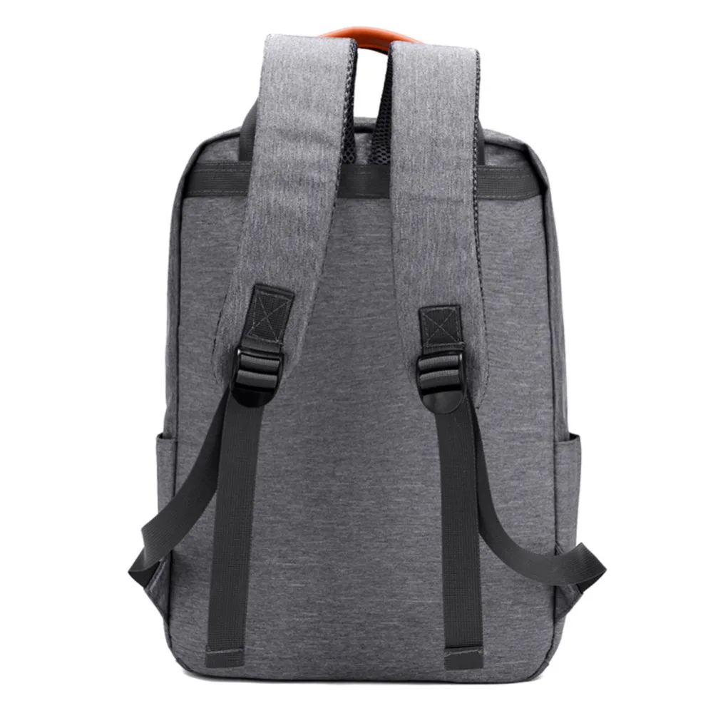 Рюкзак для мужчин и женщин водонепроницаемый ранец ноутбука серого цвета отдыха