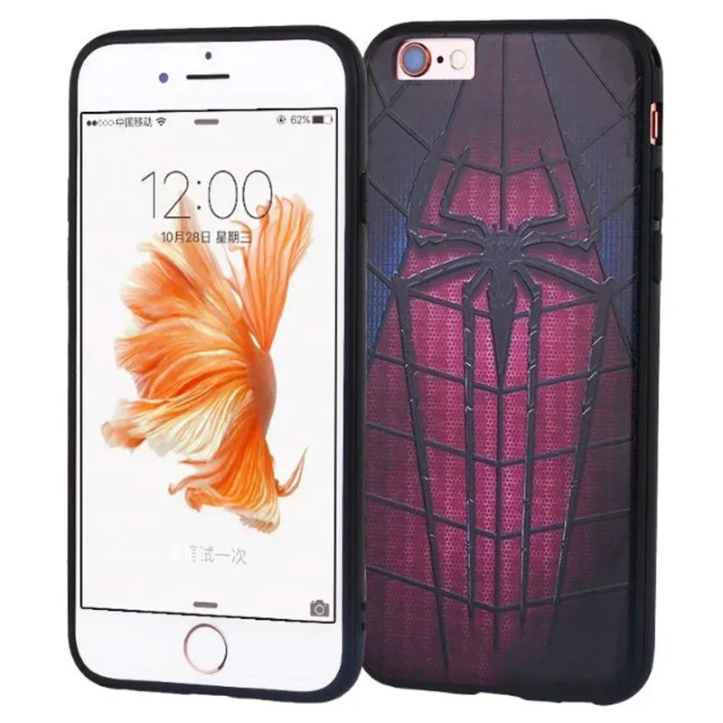 Бренд i6 Телефон Случае Для Apple iPhone 6 s 3D край Мягкой силикон + Акриловые камеры