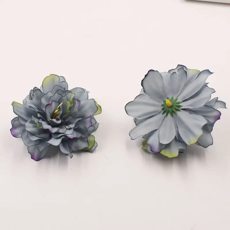 9 5 см DIY Искусственные Цветочные головки пионов шелковые цветы для украшения дома