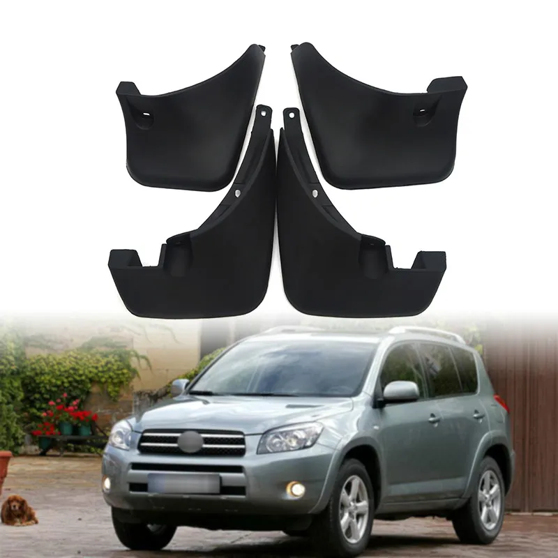 NWIEV Автомобиль Стайлинг передние и задние брызговики для Toyota RAV4 2006 2012 Facelift модели
