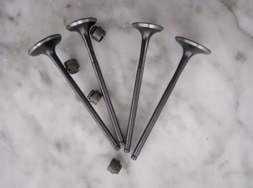 ZONGSHEN RX3 NC250 ZS250GY-3 T6 Motorcycle Cylinder Engine Exhaust Intake Valves With Stems | Автомобили и мотоциклы