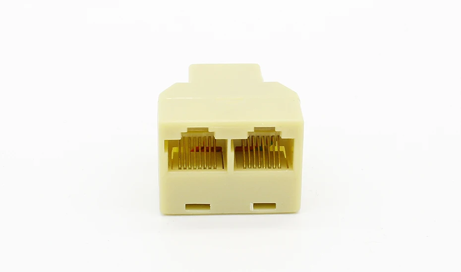 Разъем RJ-45 сплиттер Adatper разъем Ethernet сетевой адаптер RJ45 Сплиттер кабель CAT5 CAT6 LAN 8P8C модульный разъем для ноутбука