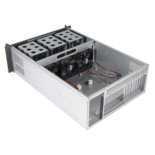 4U 19 inch rackmount industrial computer chassis/big data storage server case |