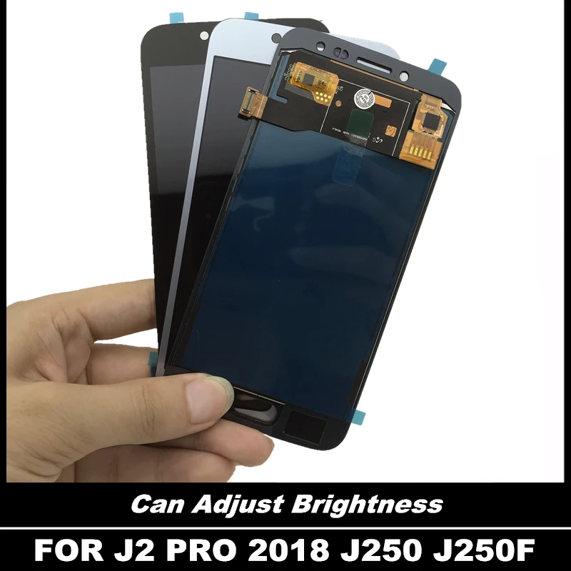 Замена ЖК-дисплея для samsung Galaxy J2 pro 2018 J250 J250F J250H J250M кодирующий преобразователь