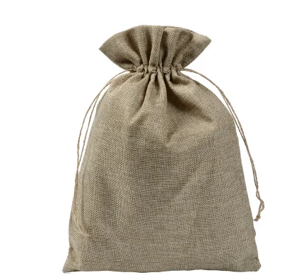 20pcs small sack to wrap a Gift Candy Bags Wedding Party Favor Pouch Birthday Supplies Drawstrings Jute | Дом и сад
