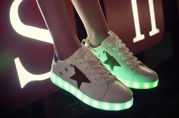 2018 Children Shoes Kids Luminous Sneakers with Glowing Sole Kid Led for Girls Boy USB Charge | Детская одежда и обувь