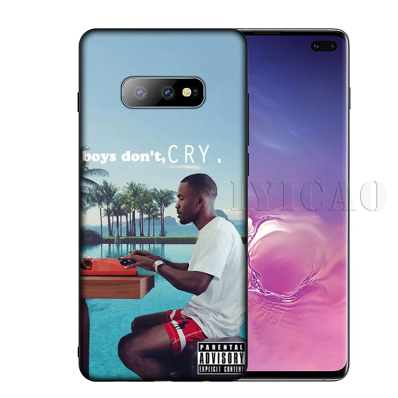 Мягкий силиконовый чехол IYICAO Frank Ocean для Samsung Galaxy S20 Ultra S10 Lite S9 S8 Plus S6 S7 Edge S10e |