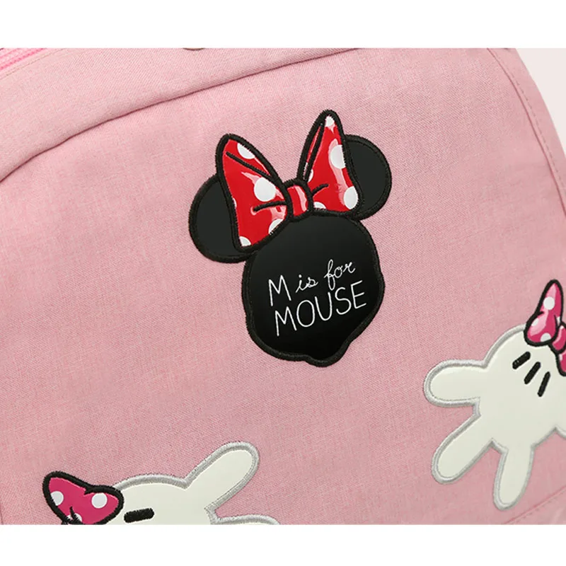 Сумка для подгузников Disney Minnie рюкзак мамы большая емкость водонепроницаемая