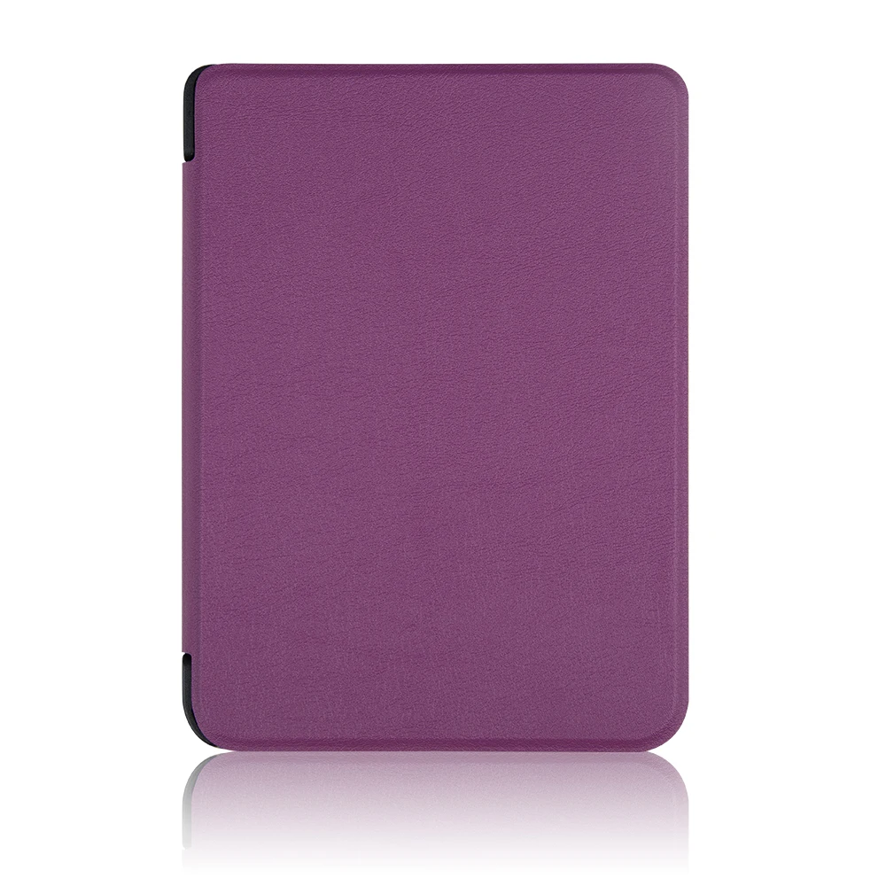 KBCAHD KST PL Чехол для нового Kobo Clara HD 6 дюймов PU ультра тонкий кожаный чехол для чтения смарт-чехол для автоматического пробуждения/сна+ Бесплатный подарок - Цвет: KBCAHD KST PL