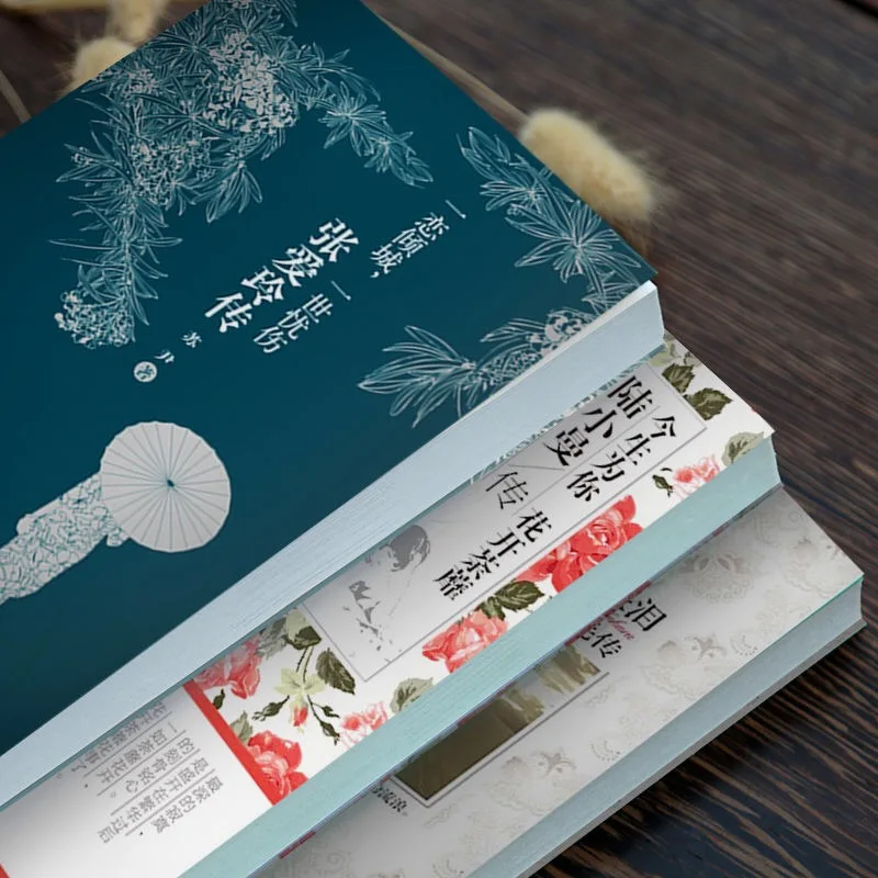 3 книги/набор Чжан из большого Сан-Мао женская книга для записи китайские