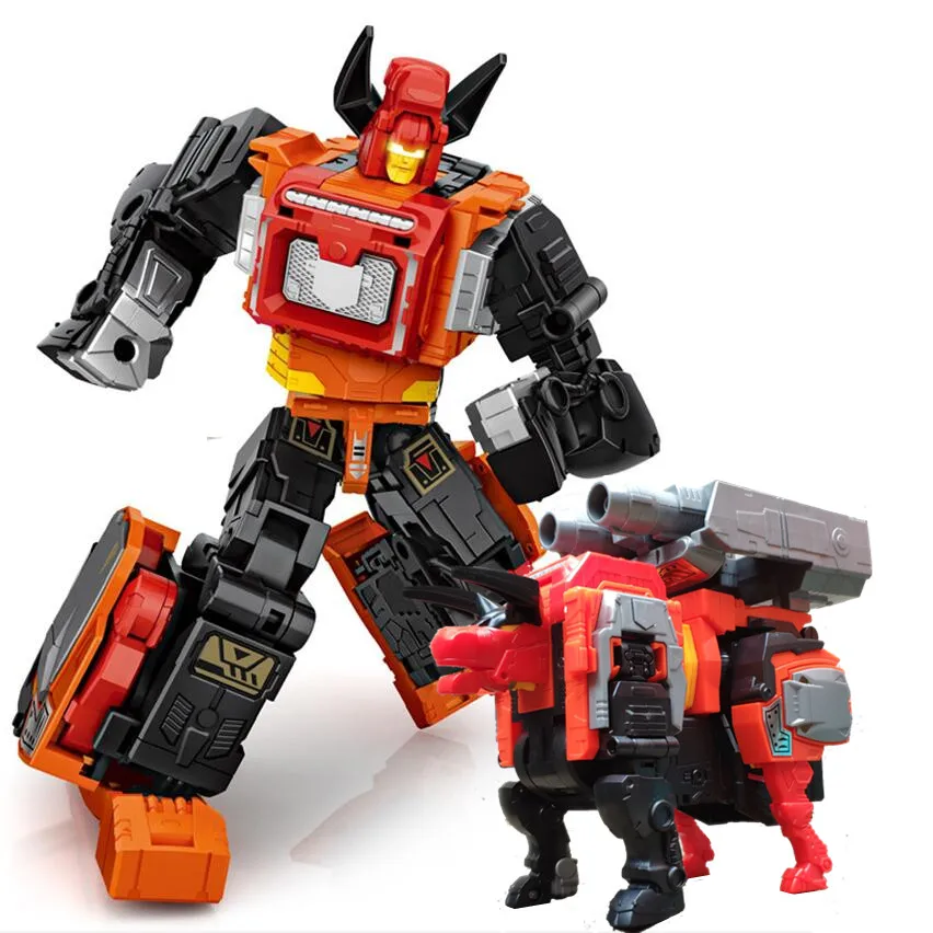 Wei jiang Новинка 5 в 1 экшн фигурка Predaking трансформер Игрушки для мальчиков оверсайз 45