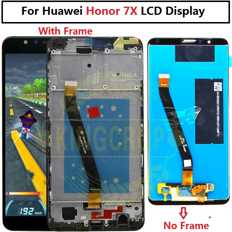 Дисплей для Huawei Honor 7X ЖК-дисплей сенсорный экран дигитайзер стекло в сборе BND-L21