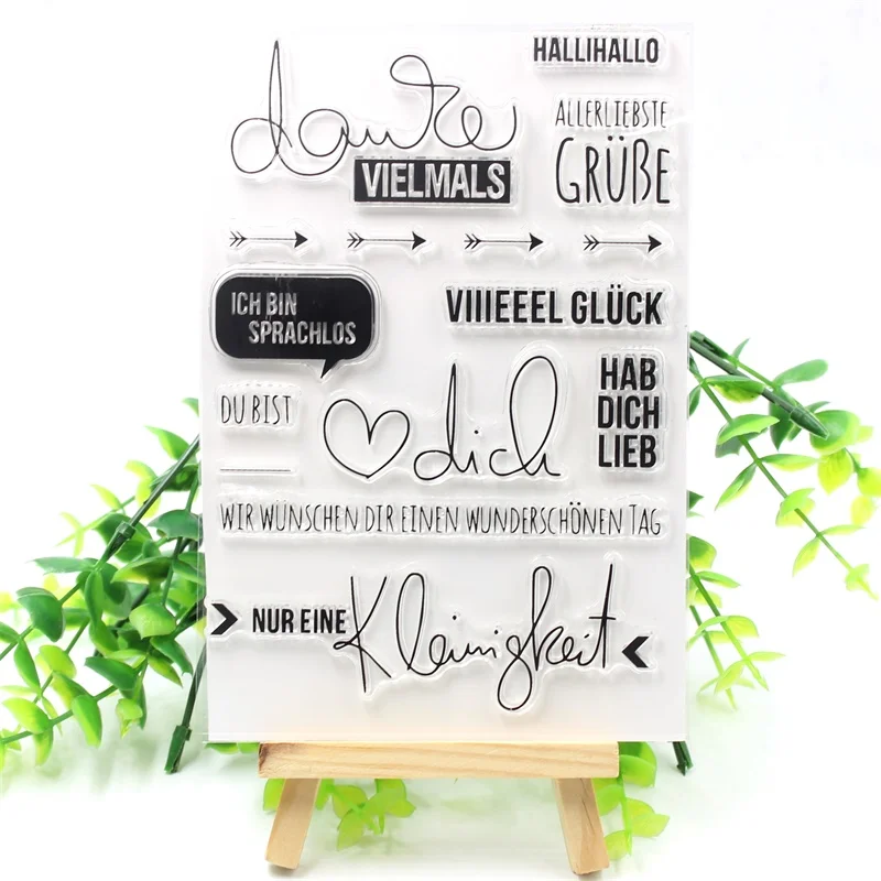 New Transparent Clear Silicone Stamps for DIY Scrapbooking/Card Making/Kids Crafts Fun Decoration Supplies 272 | Канцтовары для