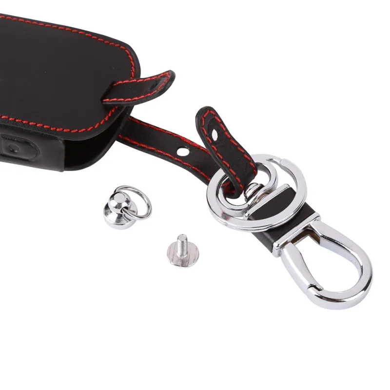 A93 Leather Case For A63 Remote Car Alarm LCD Keychain Cover Tools | Автомобили и мотоциклы