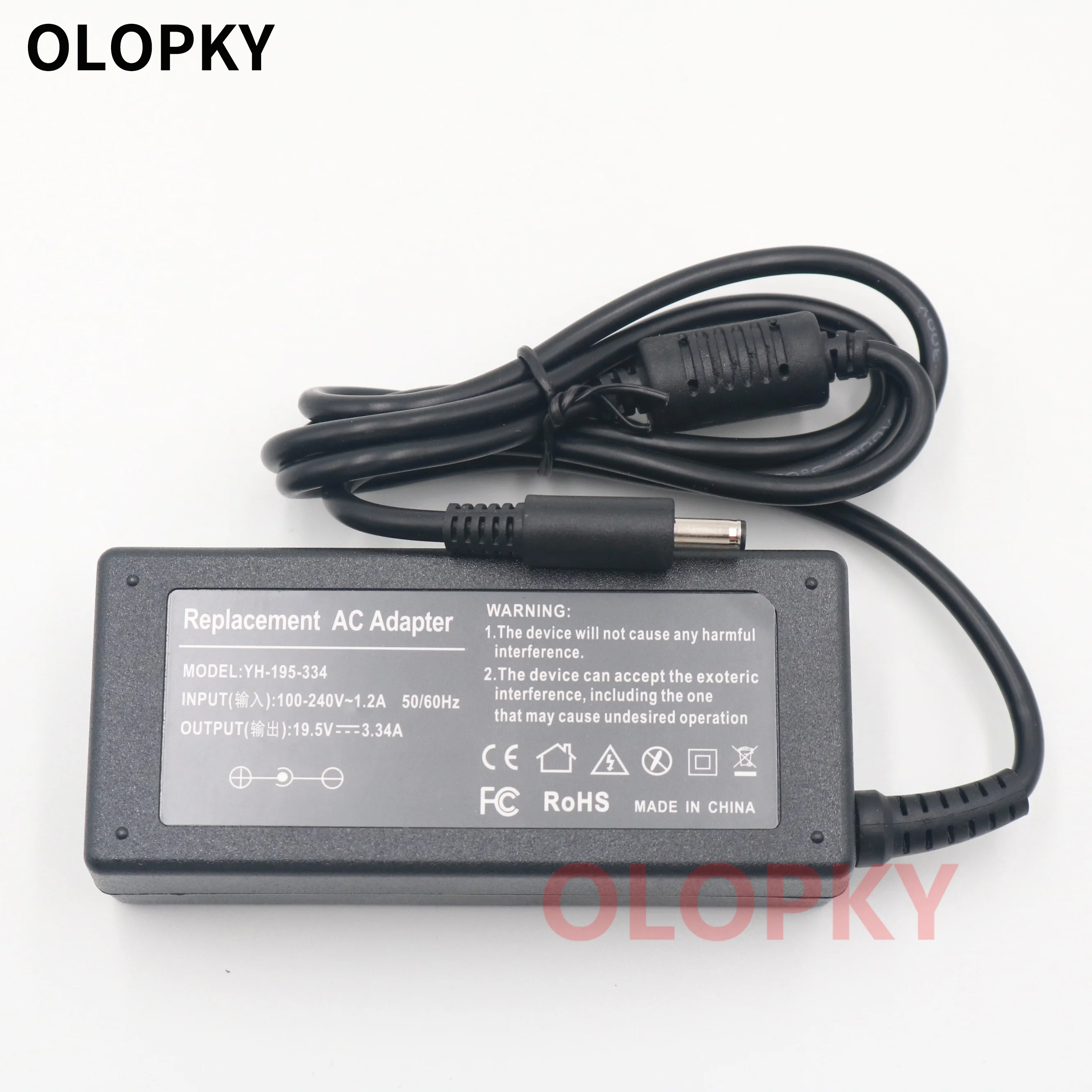 19,5 V 3.34A 65 Вт ноутбук AC адаптер питания зарядное устройство для ноутбука Dell Inspiron 15 3551 3552 3558 5551 5552 5555 5558 5559 7568 P28E P57G