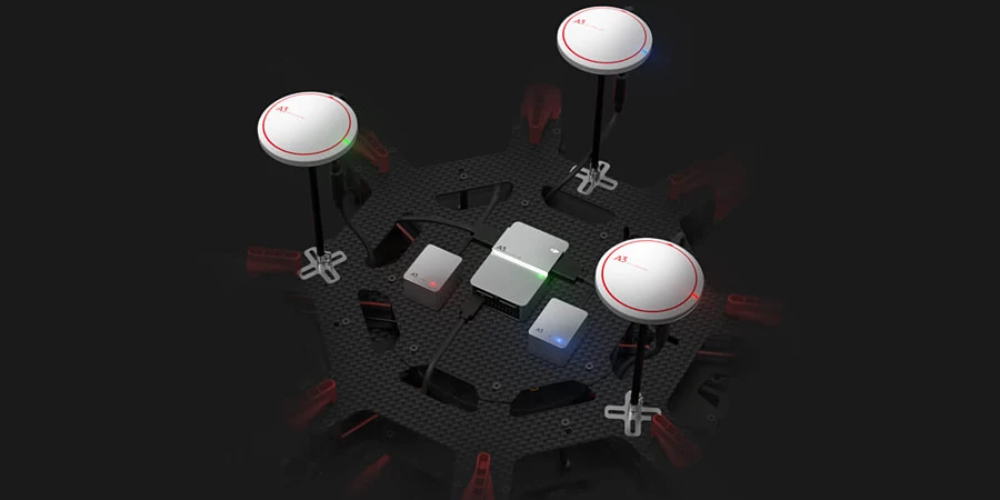 DJI A3 Тройная модульная избыточность совместима с D-RTK GNSS, Smart ESCs, умные аккумуляторы и Lightbridge 2