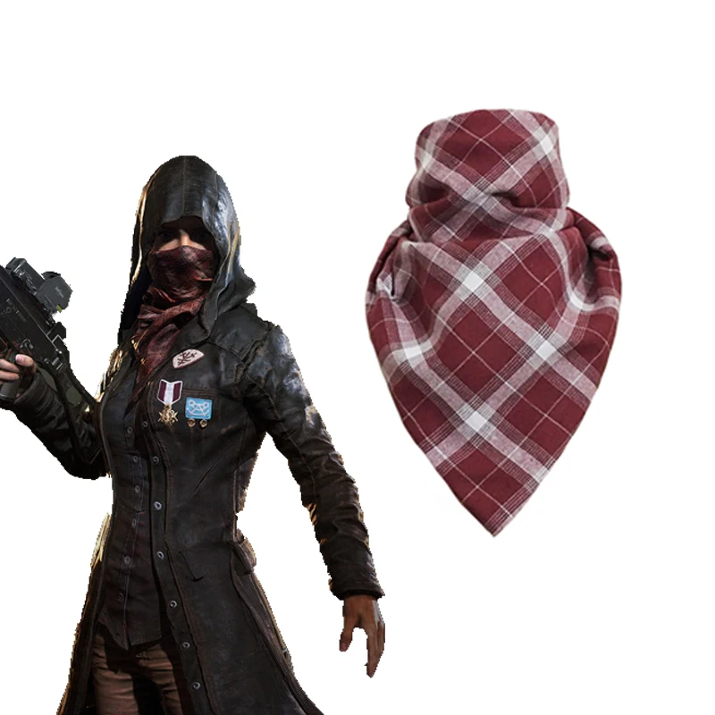 2018 игровой костюм для косплея PUBG реквизит шарф шарфы маска платок лицевой курица