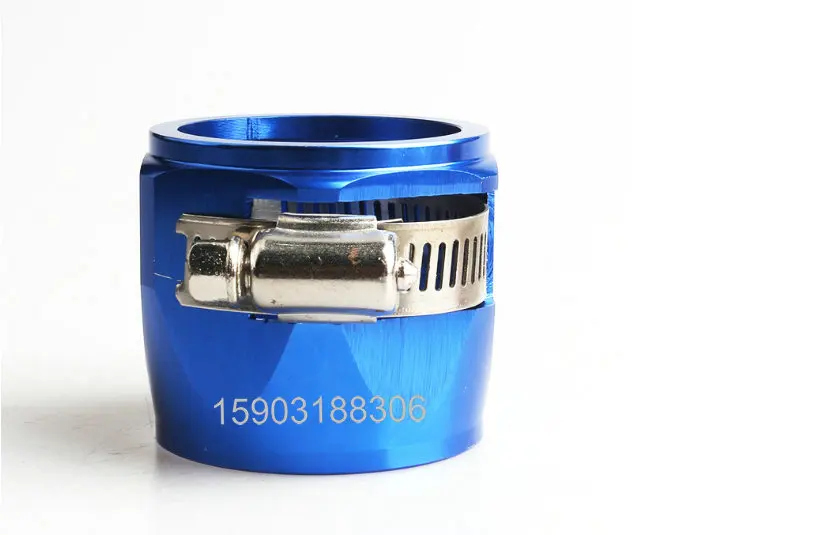 

AN-6 AN6 Alloy Aluminum Fuel Hose Clamp Finisher AN & NPT Adapter HEX FINISHERS