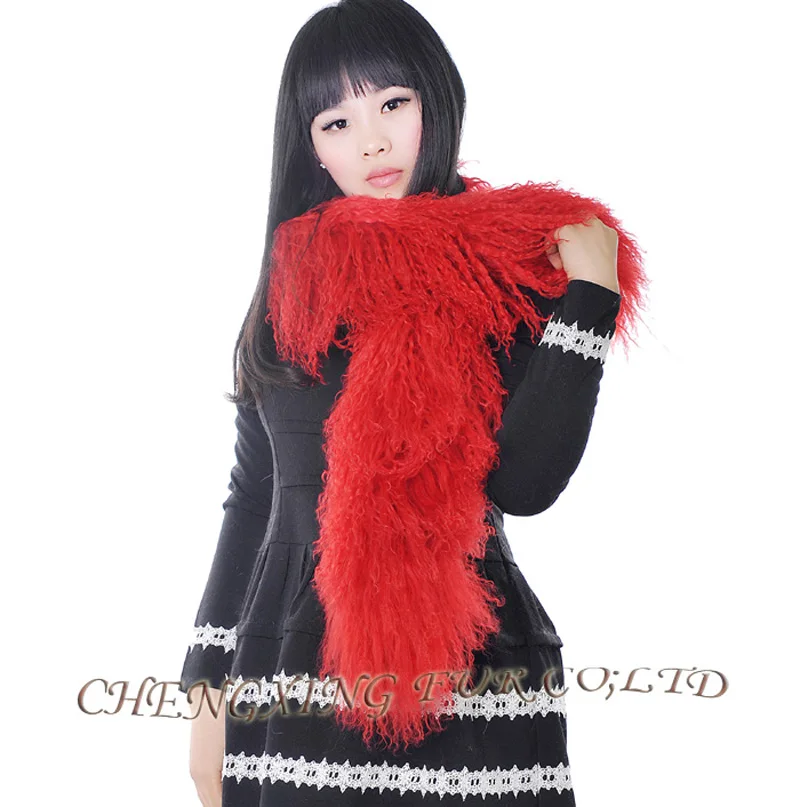 Женский модный шарф из монгольской овечьей шерсти ~ Прямая поставка |