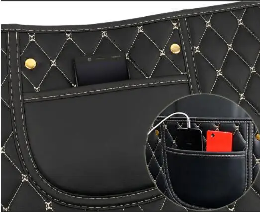 

For Audi A3 seat back anti-kick cushion A3 decoration 14-19 A4L car interior accessories