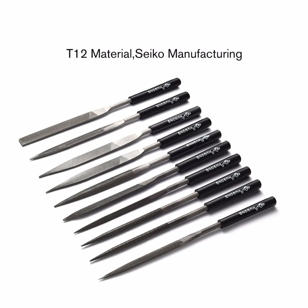 10 шт. дерево Rasp файлы иглы T12 мини набор файлов резьба инструменты металлический