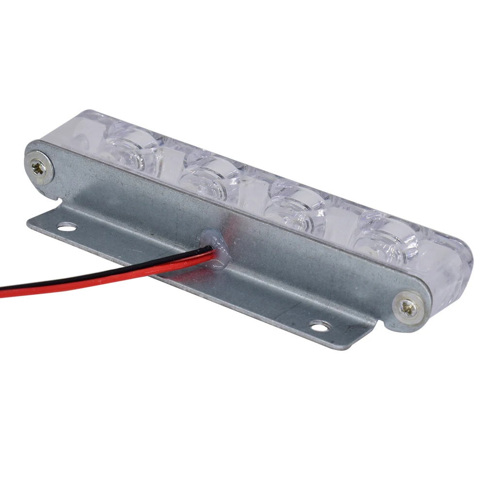 2x4 светодиодный мигает полиция светильник 12V 8W фары для автомобилей Грузовик