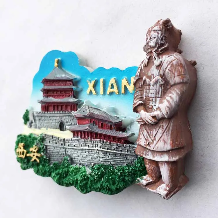 Shaanxi Xi'an достопримечательность старинная городская стена терракотовые воины и