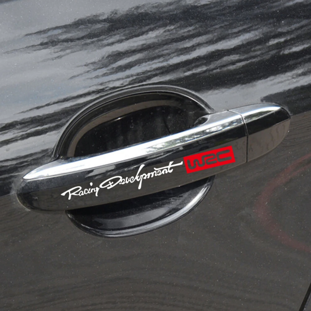 Наклейки и наклейки на дверные ручки Стайлинг автомобиля для Opel Astra Corsa Insignia Antara