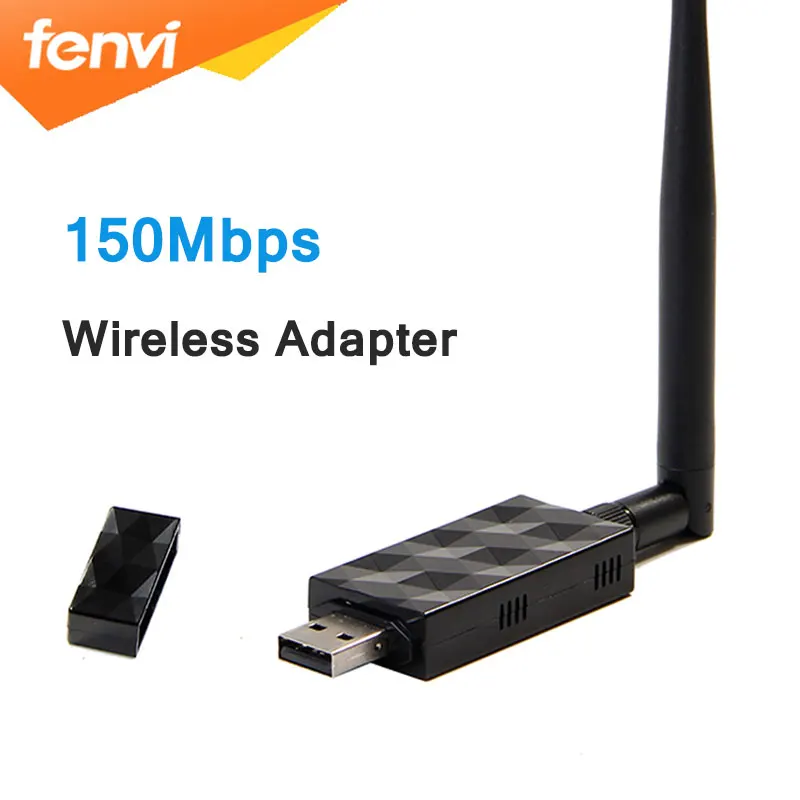 Fenvi USB WiFi адаптер 150 Мбит Мини Беспроводной Wi Fi Телевизионные антенны высокого