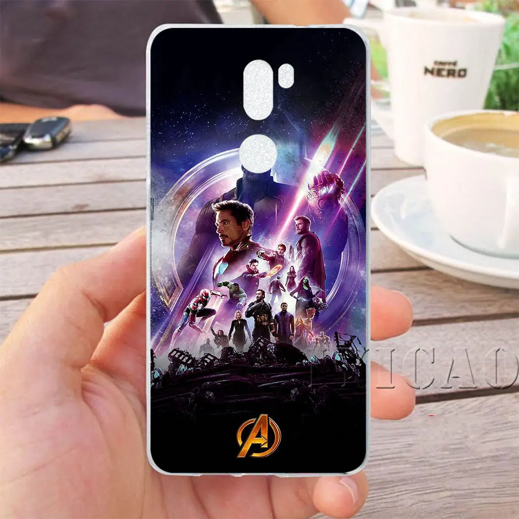 Чехол IYICAO Avengers IronSoft для Huawei 6A 7A 8X 8 Lite Pro 7 3G 7C 5.99in Nova 4 3 3i 2i 8C 9 10 | Мобильные телефоны и