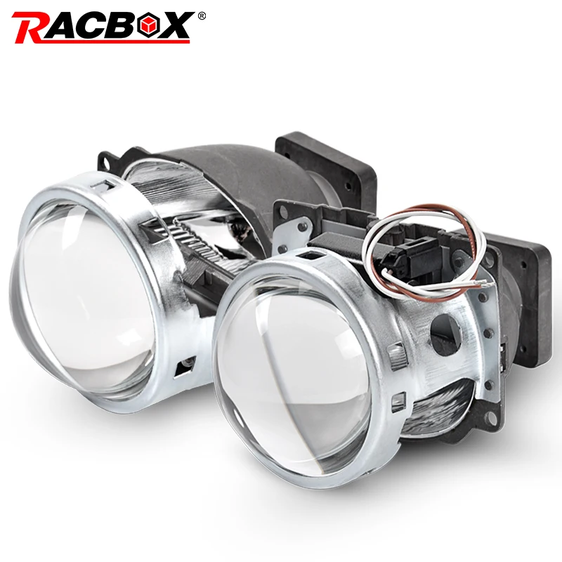 RACBOX 2 шт. 3 дюймовый Круглый Стиль Q5 Koito проекционный объектив HID биксенон LHD RHD для