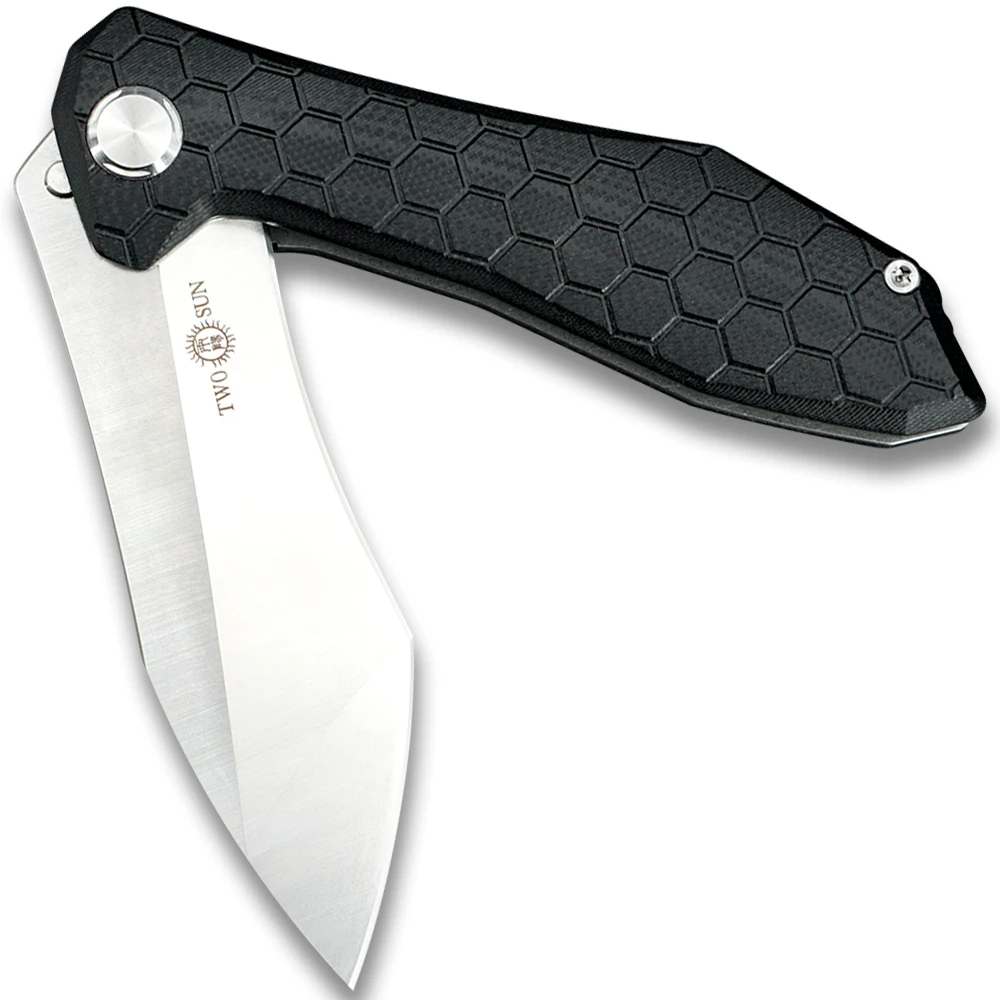 Складной нож TWOSUN D2 с лезвием карманный тактический охотничий походный