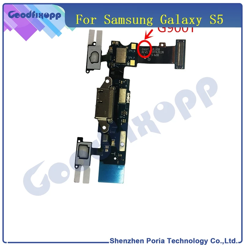 Новый оригинальный для Samsung Galaxy S5 G900T Micro USB зарядный порт сенсор док разъем гибкий