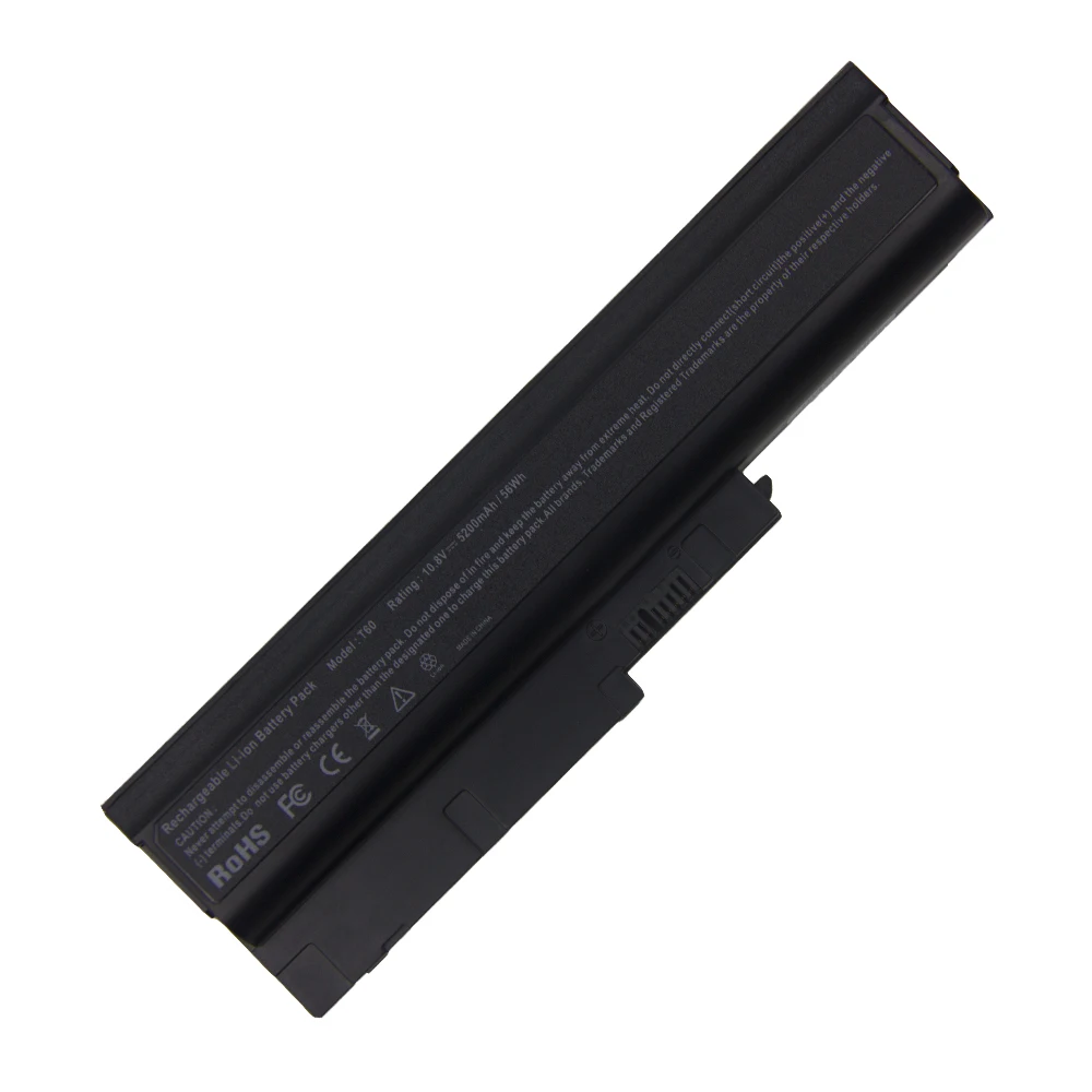 JIGU Оптовая продажа Новый ноутбук батарея 92P1138 42T5233 для ThinkPad R60 R60e R61 R61e R61i T60 T60p T61 T61p
