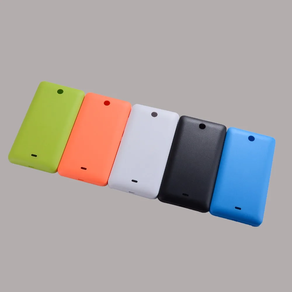Для Microsoft lumia 430 задняя дверь корпус батарейный отсек чехол крышка с боковыми
