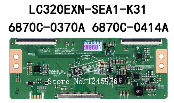 Бесплатная доставка 100% оригинальная логическая плата LC320EXN 6870C 0370A/0414A SEA1 K31|board|board