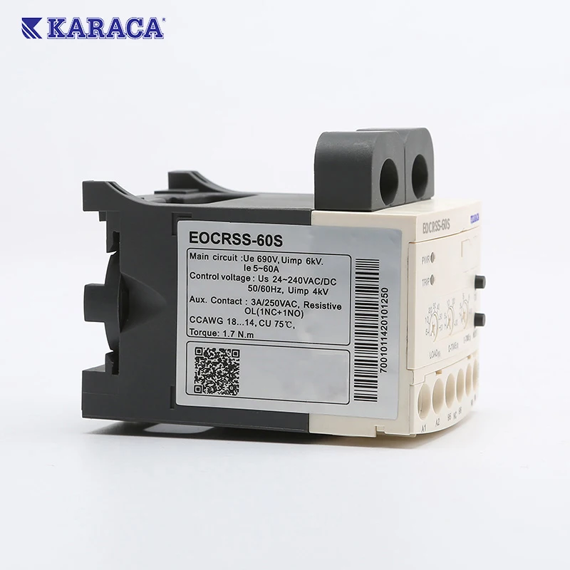 Интеллектуальное реле перегрузки электрическое по току время запуска