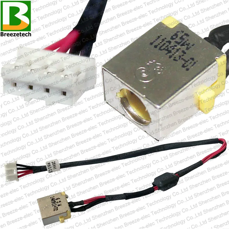 

Original NEW Laptop DC POWER JACK socket Cable for ACER ASPIRE DC30100RJ00 DC30100TC00 50.MNSN2.001 Charging Port