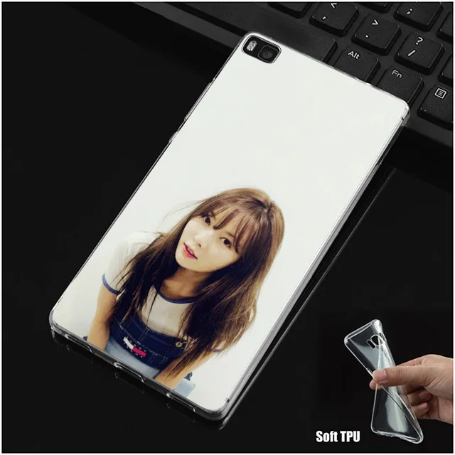 DREAMFOX N064 Hyuna Soft TPU Silicone Cover For Huawei P8 P9 P10 Lite Plus 2017 Honor 8 9 Pro 6X Case |