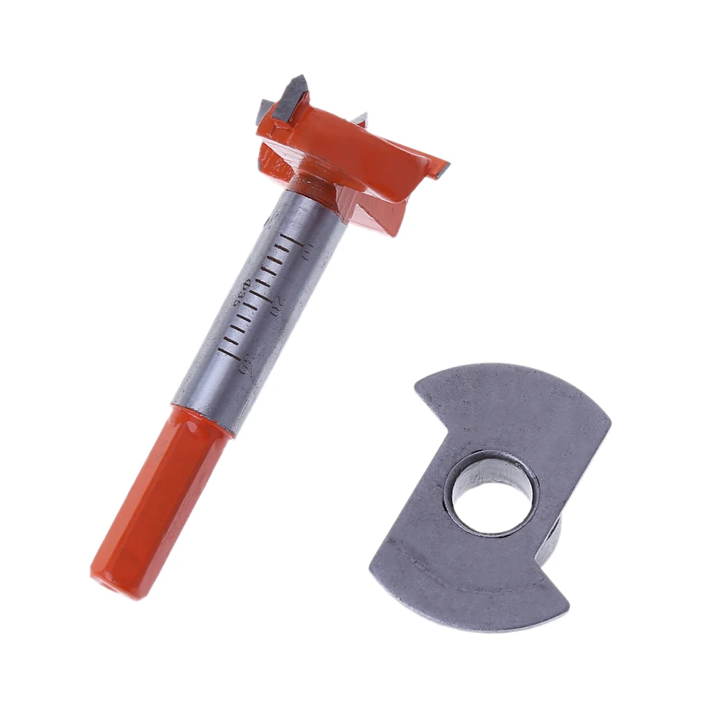 Cemented Carbide 35mm Hole Saw Woodworking Core Drill Bit Hinge Cutter Boring Tipped Drilling Tool MY10_35 | Инструменты