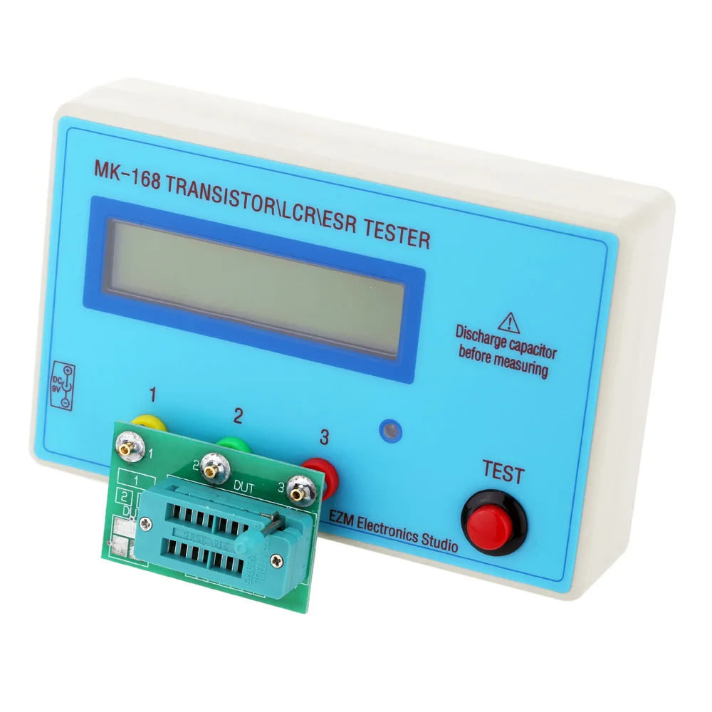 Многофункциональный Транзистор тестер LCD подсветка диод индуктивность емкость