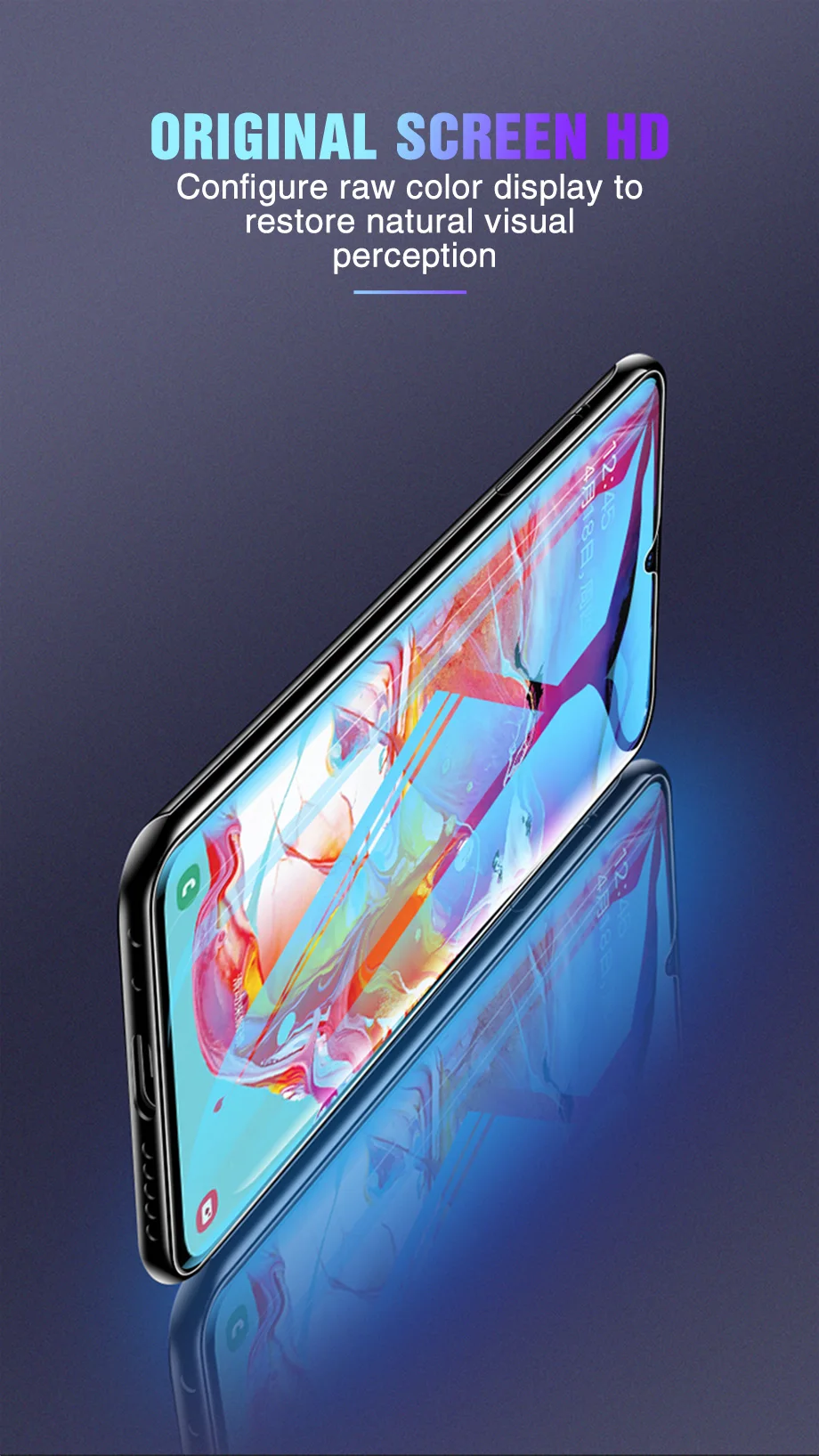 9D закаленное стекло для samsung Galaxy A50 A30 A20 A60 A70 A80 A90 A10 Защитная пленка для экрана samsung M10 M20 M30