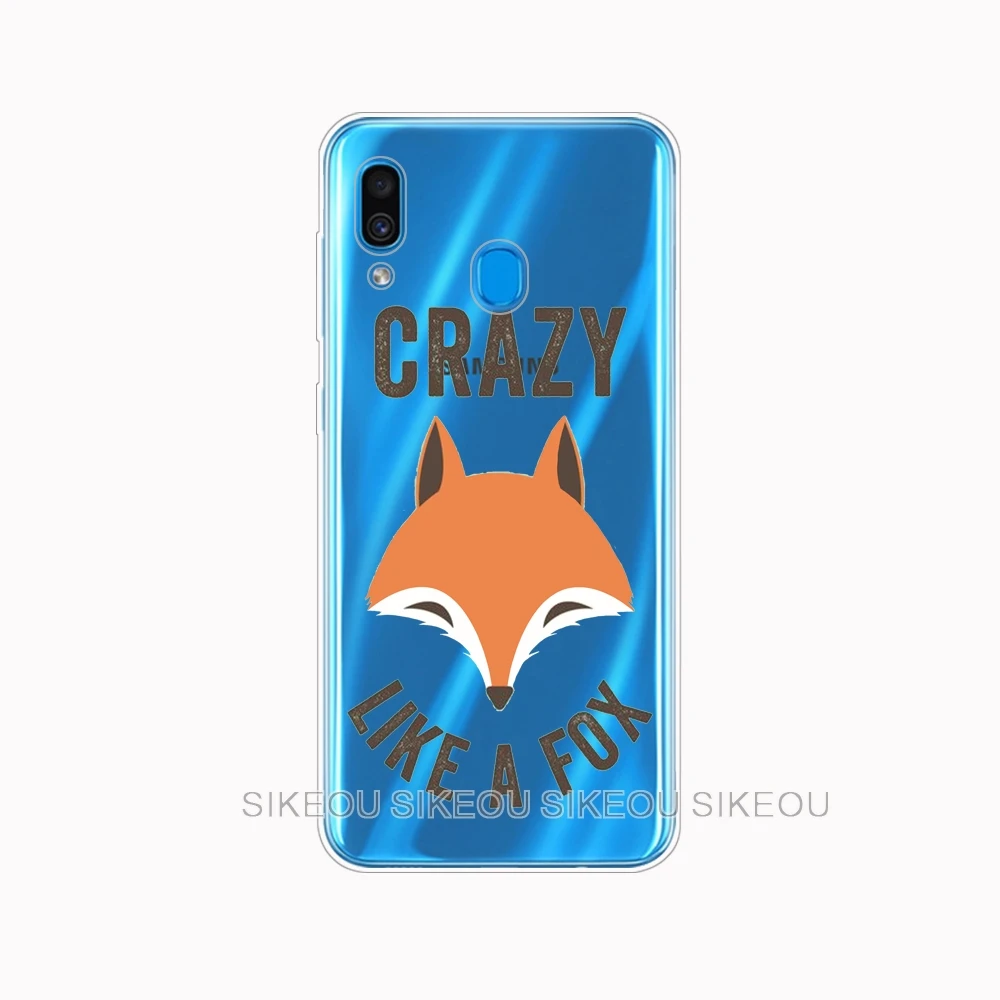 34657 Чехол для samsung Galaxy A30 чехол для телефона samsung A30 крышка samsung A30 30 SM-A305F A305F A305 с животными из мультфильмов - Цвет: 34657