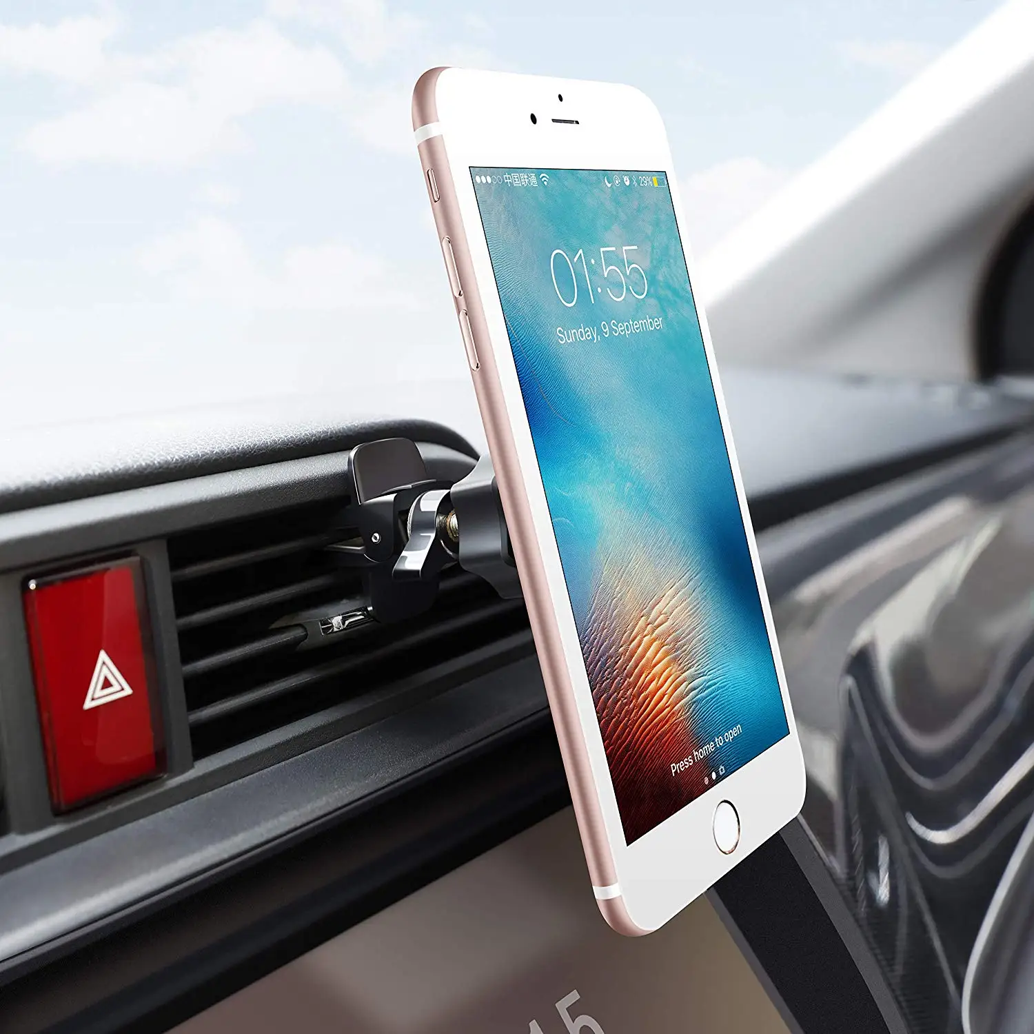 Магнитный автомобильный держатель для iPhone XS X 8 7 6 Xiaomi смартфон подставка на