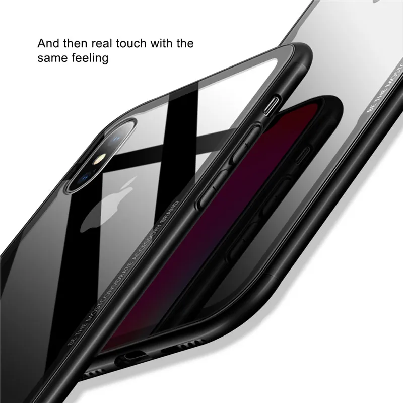 Olaf Tempered Glass Phone Case for iPhone X 10 0.55MM Protective Mobile Cover Cases 6 7 8 Plus Accessories |