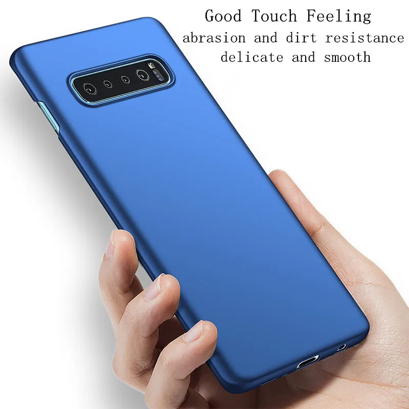 Luxury Simple Cover Protective Shockproof Phone Cases For Samsung Galaxy S10 Plus Ultra Slim Hard PC S10e Case | Мобильные телефоны